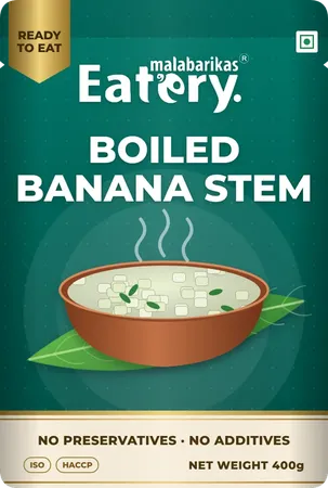 Boiled Banana Stem, 400 g pack